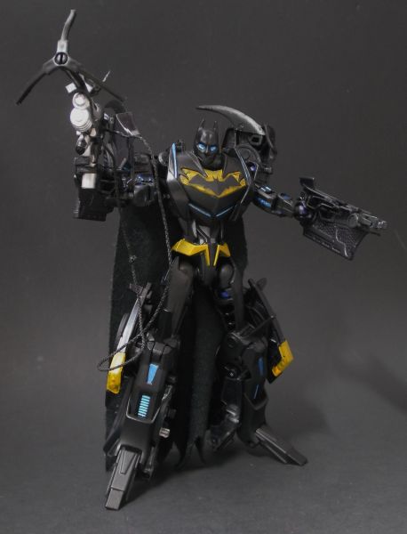 Batman / Batmobile Transformer (Transformers) Custom Action Figure