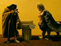 Oedipus and Sphinx (Fantasy) Custom Action Figure