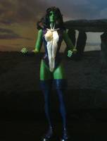 She Hulk (Avengers) Custom Action Figure