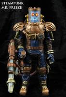 Steampunk Mr Freeze (Batman) Custom Action Figure
