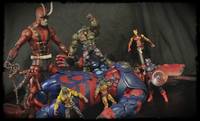 Marvel Zombies Iron Man and Power Man (Luke Cage) (Marvel Universe) Custom Action Figure