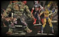 Marvel Zombies Hulk and Wolverine (Marvel Universe) Custom Action Figure