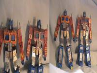 Optimus Prime Rodimus Style (Transformers) Custom Action Figure