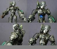 Borg Spock (Star Trek) Custom Action Figure