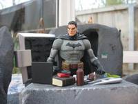Batcave Diorama and Unmasked Batman (Batman) Custom Diorama / Playset