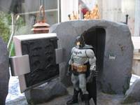 Batcave Diorama and Unmasked Batman (Batman) Custom Diorama / Playset