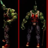 Savage Dragon (Legendary Comic Book Heroes) Custom Action Figure