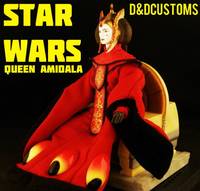 Queen Amidala of Naboo (Star Wars) Custom Action Figure