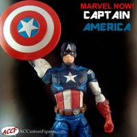 Captain America Marvel NOW! Opena Style (Marvel Legends) Custom Action Figure
