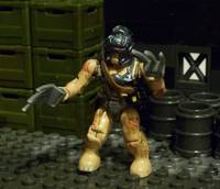Wolverine Weapon X Mega Bloks Custom (Mega Bloks) Custom Action Figure