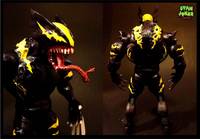 Symbiote Wolverine (Marvel Legends) Custom Action Figure