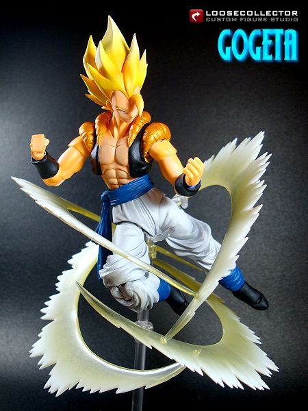 GOGETA SSJ SH Figuarts CUSTOM Dragon Ball Z Review BR / DiegoHDM 