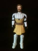 General Obi-Wan Kenobi (Star Wars Clone Wars) Custom Action Figure