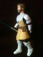 General Obi-Wan Kenobi (Star Wars Clone Wars) Custom Action Figure