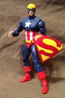Amalgam Universe Super Soldier (Marvel Universe) Custom Action Figure