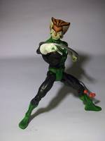 Tygra Green Lantern of Thundera (Amalgam) Custom Action Figure