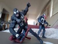 MU 90's Venom (Marvel Universe) Custom Action Figure