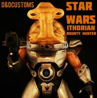 Ithorian Bounty Hunter Feeg Urelm (Star Wars) Custom Action Figure