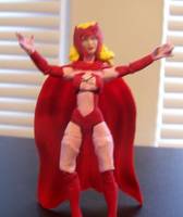 Dark Scarlet Witch (Marvel Universe) Custom Action Figure