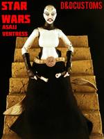 Asajj Ventress Dark Jedi 2.0 Sith 1.12th Scale (Star Wars Clone Wars) Custom Action Figure
