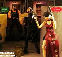 Warehouse Recon Infiltration & Data Retrieval (Resident Evil) Custom Action Figure