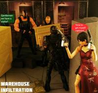 Warehouse Recon Infiltration & Data Retrieval (Resident Evil) Custom Action Figure