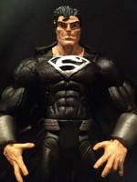 Black Suited Superman (Superman) Custom Action Figure