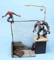 Spiderman Alley Diorama (Marvel Legends) Custom Diorama / Playset