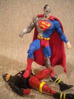 Cyborg Superman (DC Universe) Custom Action Figure