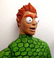 Turtle Boy Jimmy Olsen (Superman) Custom Action Figure