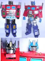 Optimus Recast (Transformers) Custom Action Figure
