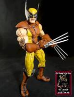 Brown Costume Wolverine (Marvel Legends) Custom Action Figure