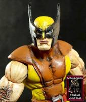 Brown Costume Wolverine (Marvel Legends) Custom Action Figure