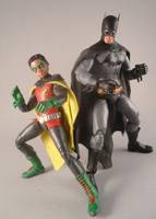 Batman and Robin (D. Grayson & Damian Wayne) (Marvel Legends) Custom Action Figure