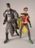 Batman and Robin (D. Grayson & Damian Wayne) (Marvel Legends) Custom Action Figure