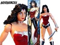 Wonder Woman New 52 Long Trousers (Justice League) Custom Action Figure