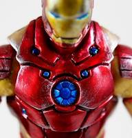 Heroic Iron Man W/ Removable Helmet (Marvel Legends) Custom Action Figure