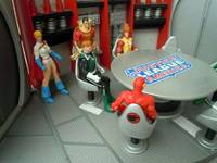 JLA Meeting Room Diorama. (Justice League) Custom Diorama / Playset