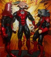Red Lantern Skallox (Green Lantern) Custom Action Figure