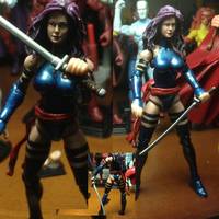 Psylocke (Marvel Universe) Custom Action Figure