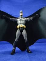 Arkham City Batman with Cloth Cape and Alternate Bruce Wayne Head (DC Universe) Custom Action Figure