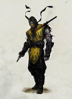 Scorpion (Vincent Proce Concept) (Mortal Kombat) Custom Action Figure
