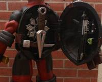 TMNT Battle Shell Deadpool (Teenage Mutant Ninja Turtles) Custom Action Figure