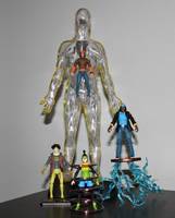 Static Shock (DC Infinite Heroes) Custom Action Figure