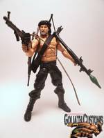 John Rambo First Blood Part 2 (Movie Masters) Custom Action Figure