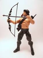 John Rambo First Blood Part 2 (Movie Masters) Custom Action Figure