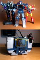 Scratch Build Gladky Masterpiece Soundwave (Transformers) Custom Action Figure
