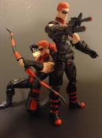 Red Arrow & Arsenal (DC Infinite Heroes) Custom Action Figure