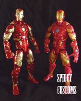Bleeding Edge Iron Man (Armor Debut Colors) (Marvel Legends) Custom Action Figure