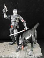Classic Snake Eyes W/ Timber (G.I. Joe) Custom Action Figure